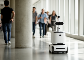 Robot planner keeps following people even when they vanish from view