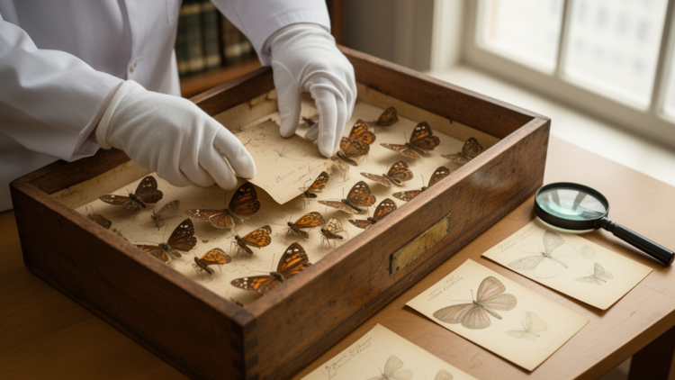 Century-old butterfly type specimens unraveled to fix skipper names from Plötz’s sketches