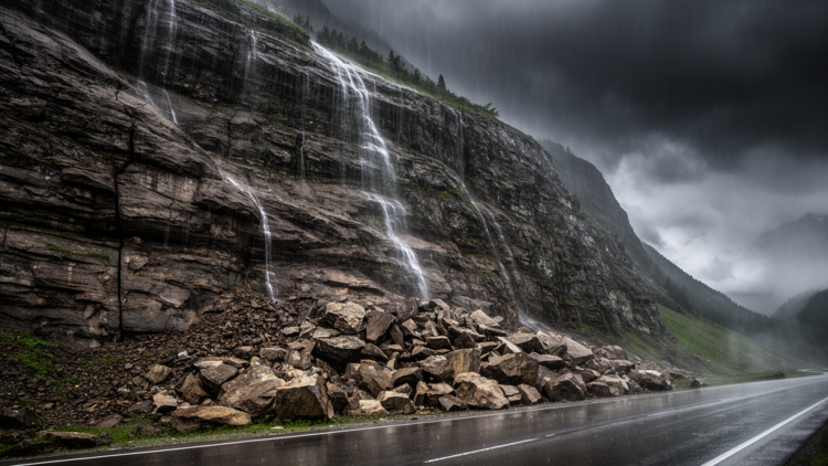 Rainfall at Collapse Tells Only Half the Story of Failing Rock Slopes