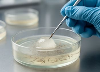 Papain Emerges as Gentlest Egg-Mass Dissolver for Maggot Therapy Larvae