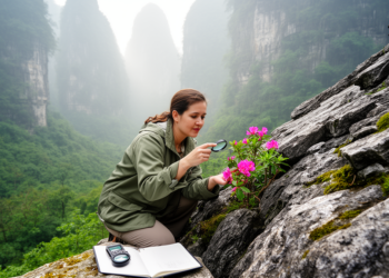 New Pink-Flowered Plant Species Discovered in Guangxi’s Karst Valleys