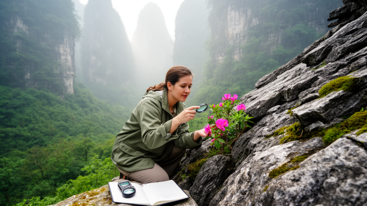 New Pink-Flowered Plant Species Discovered in Guangxi’s Karst Valleys