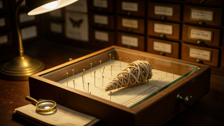 Lost type specimens force a neotype to settle a 140-year-old bagworm moth mystery