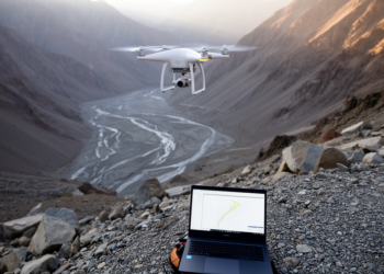 Drones and Interpretable AI Classify Flood-Prone Mountain Basins in Xinjiang