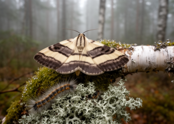 Rarest boreal tiger moth finally reveals its life cycle in the Russian Far East