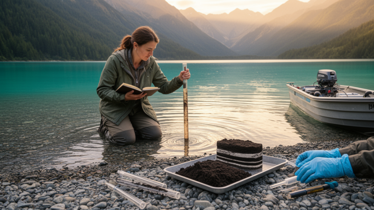 Sediment DNA reveals how introduced trout reshaped a New Zealand lake foodweb