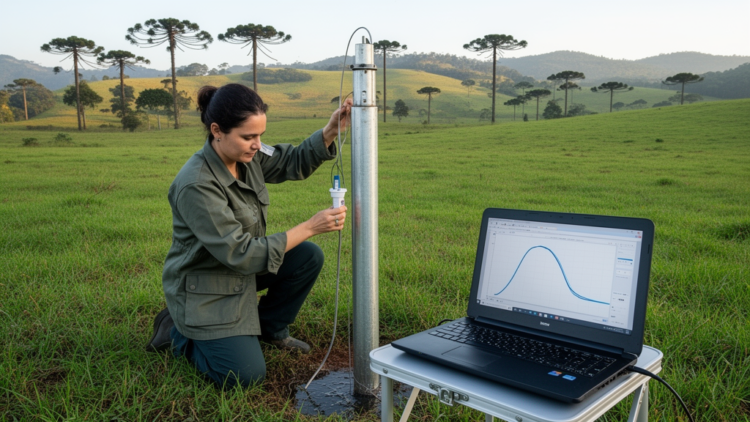 Hourly Well Data Reveal Two Distinct Groundwater Recharge Rhythms in Southern Brazil