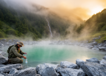 Hot Springs of Qingyuan Trace Their Origins to Rain and Deep Faults