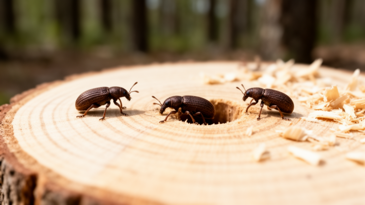 Three Alien Bark and Ambrosia Beetles Detected for the First Time in Switzerland