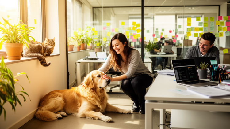 Pets at Work Linked to Happier, More Innovative Employees in Three-Wave Study
