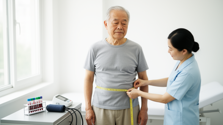 Bigger Waistlines and Higher BMI Both Track With Elevated Triglycerides in Older Chinese Adults