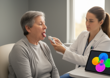 Five-Point Tongue Pressure Map Reveals Regional Weakness After Stroke
