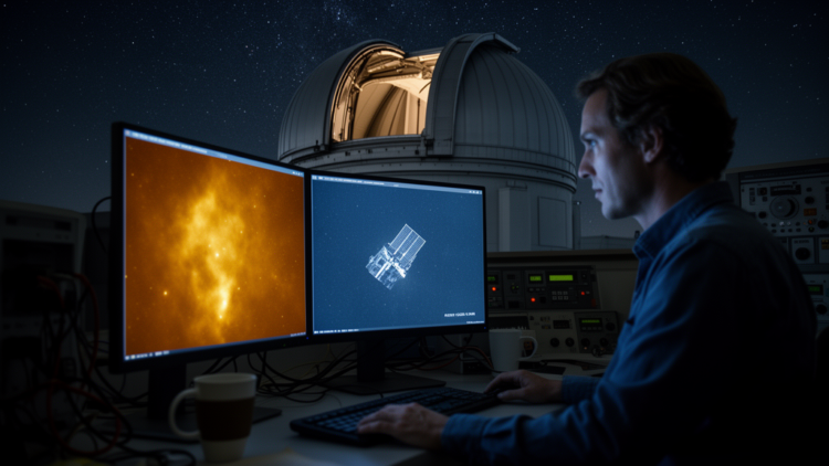 AI Fuses Infrared and Visible Light to Spot Space Debris in the Dark