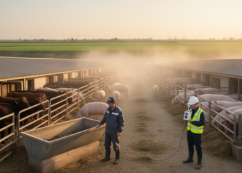 China’s Livestock Ammonia Emissions Fell Nearly 20 Percent, But the Story Is Far More Uneven