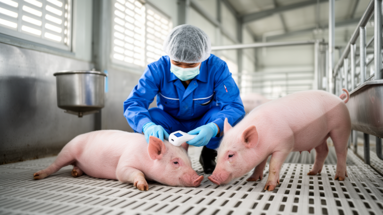 Taiwan PRRSV-2 Strains Show Divergent Fever Patterns but Similar Disease Severity in Pigs