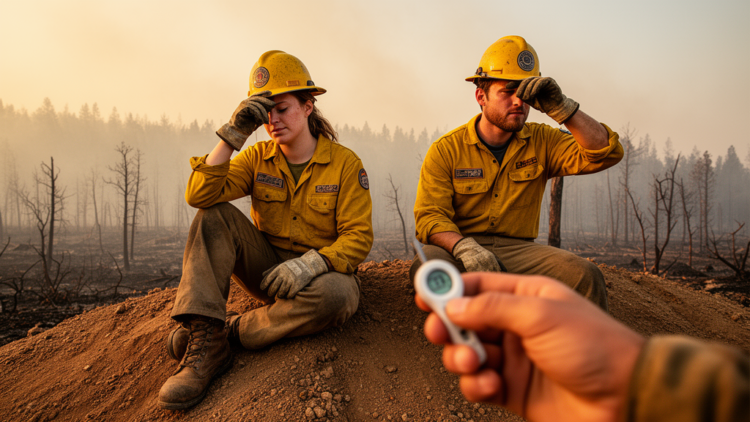 Fitness and Body Fat Shape Heat Strain in Female and Male Wildland Firefighters