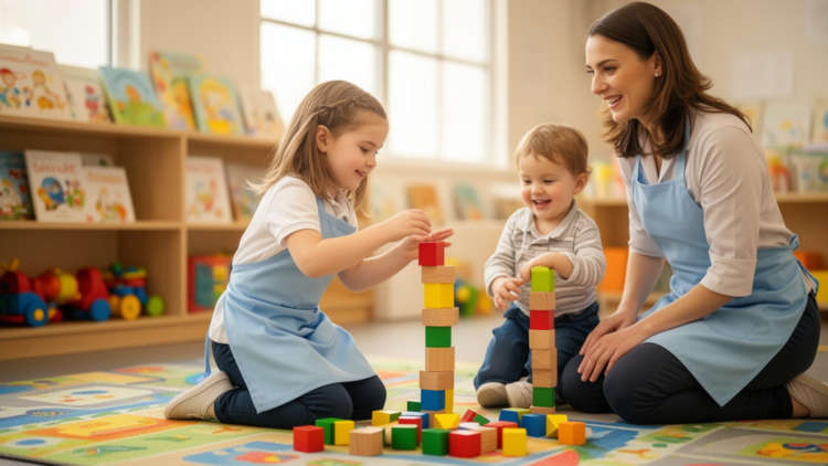 Feeling Like a Professional May Drive How Childcare Trainees Rate Their Own Caregiving Skills