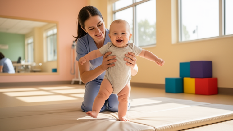 Earlier Therapy Start Linked to Bigger Motor Gains in Infants With Cerebral Palsy