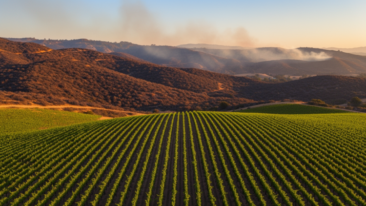 Vineyards Showed Less Burn Severity in the 2019 Kincade Fire, But No Firebreak Effect
