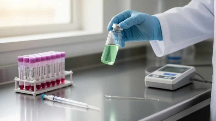 Alkaline Green Solvent With Built-In pH Control Streamlines Drug Testing in Plasma