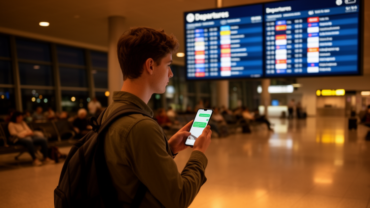 AI Chatbot and Peer Nudges Show Hints of Curbing Holiday Flying Intentions