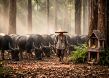 Forest Grazing and Ritual Rules Keep Thailand’s Nam Wa Buffalo Alive