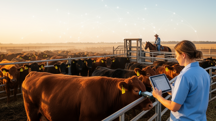 Simulated US Cattle Networks Show Current Electronic ID and Digital Reporting Fall Short for Outbreak Tracing