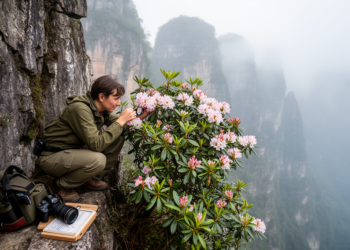 Cliff-Dwelling Rhododendron From Guizhou Confirmed as New Species