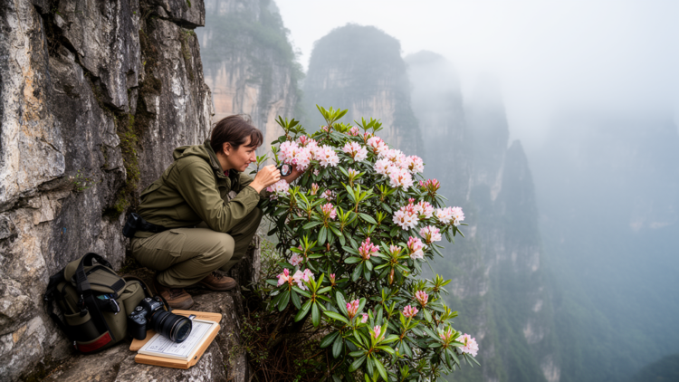 Cliff-Dwelling Rhododendron From Guizhou Confirmed as New Species