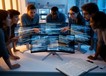 Research report: A collaborative multi-LLM framework with self-reflection iterative prompting for automated essay scoring
