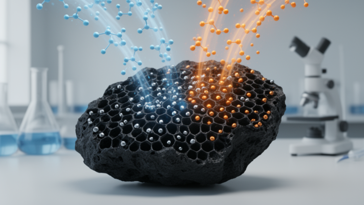 Almond-Shell Biochar Turns Iron Into a Near-Perfect CO2-to-CO Catalyst