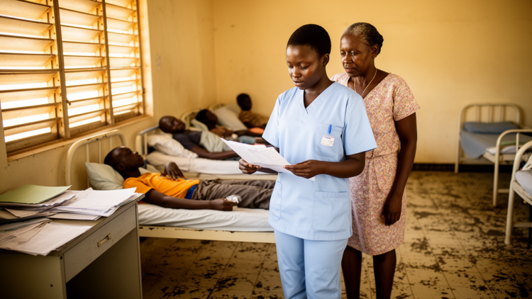 Newly qualified nurses in Ghana describe strict supervision and financial strain during clinical rotation