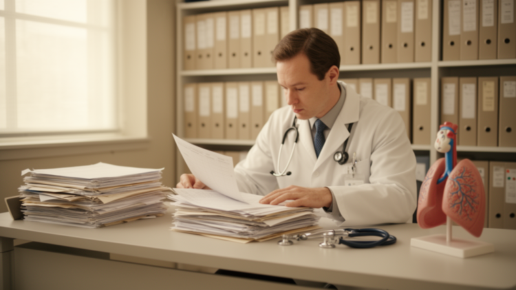 Most COPD hospital records lack captured pulmonary function reports, audit finds