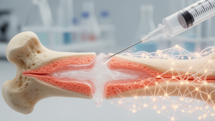 Injectable self-healing hydrogel speeds bone repair in rat study