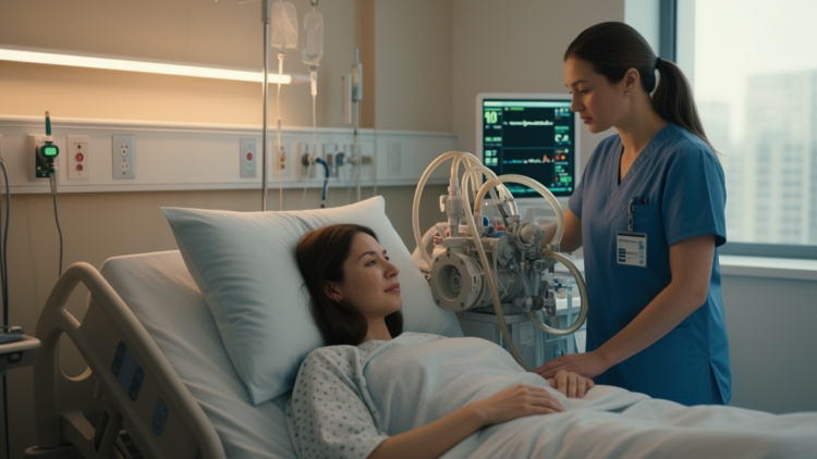 Staged Nursing Care Guided a Woman’s Journey from Cardiac Arrest to Heart Pump Support