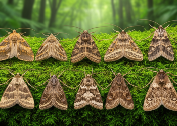 Ten New Moth Species Unveiled in Landmark Review of China’s Metathrinca