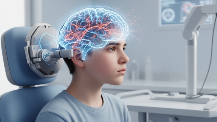Combined rTMS and Cognitive Load Training Significantly Reduces Depression in Adolescents