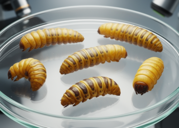 Hornet Larvae Keep Their Secrets: Eight Korean Vespa Species Described Under the Microscope