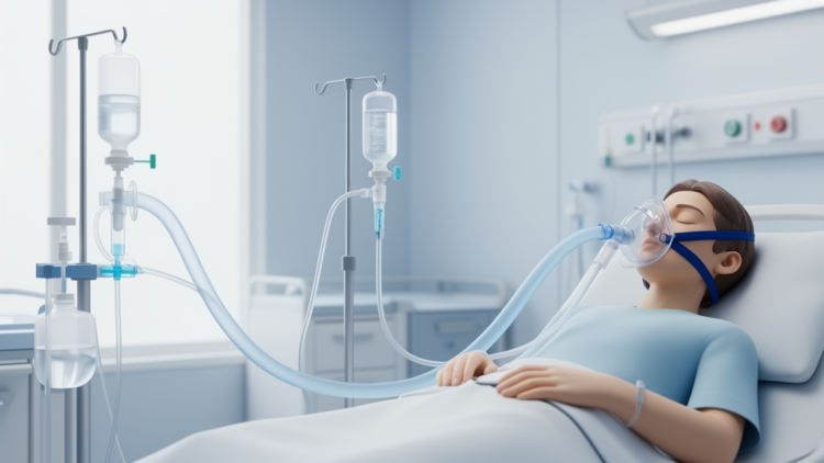High-Flow Oxygen During NIV Breaks Shows No Clear Advantage Over Standard Oxygen