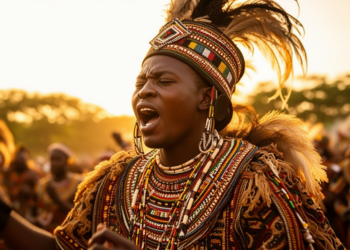 Acoustic study reveals how Igbo masquerade chanters shape their ritual voice
