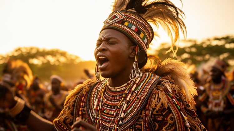 Acoustic study reveals how Igbo masquerade chanters shape their ritual voice