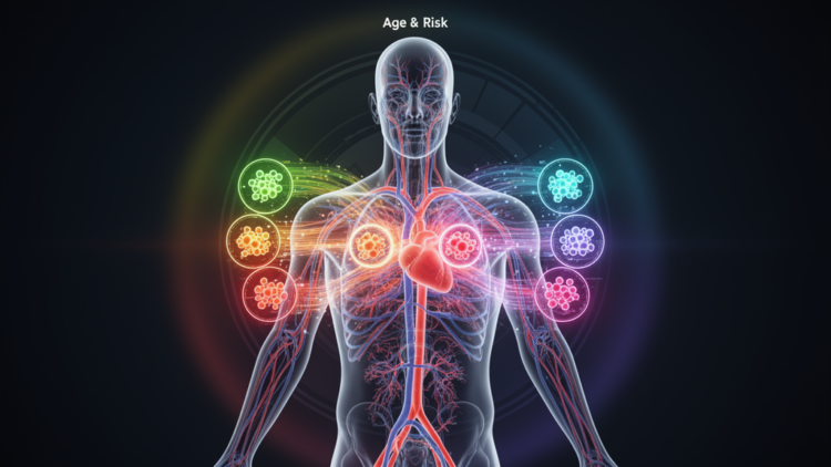Six blood and age markers predict death after heart attack in stroke survivors