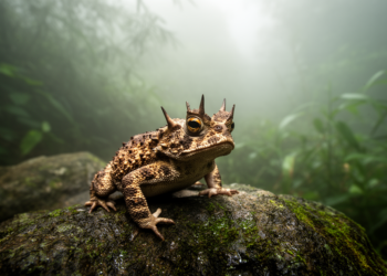 Misty Mountain Yields New Horned Toad Species in Northern Jiangxi