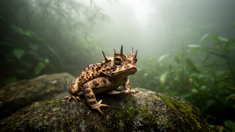 Misty Mountain Yields New Horned Toad Species in Northern Jiangxi