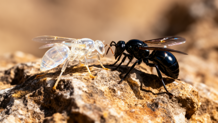 Two Glassy and Obsidian-Like Parasitoid Wasp Species Discovered in Xizang, China