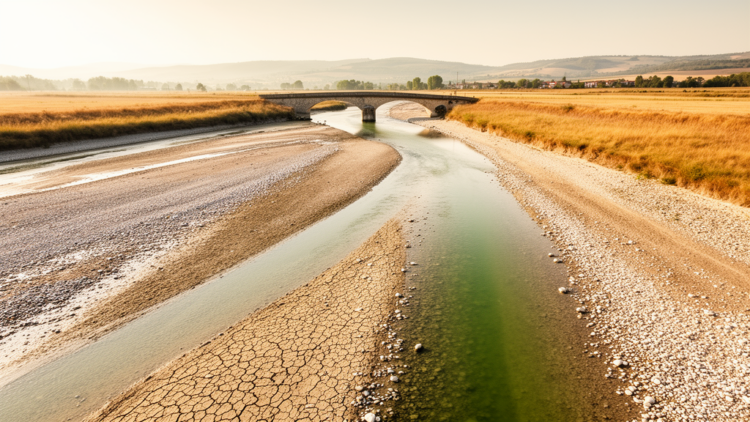 European Rivers Show Shifting Low-Flow Risks as Climate Change Rewrites the Statistics