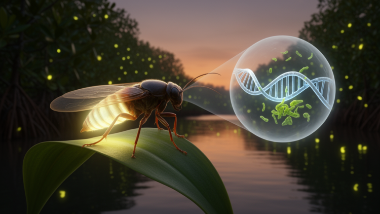 Gut DNA reveals the hidden plant meals of Malaysia’s synchronously flashing fireflies