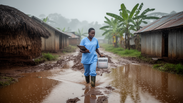 Rainfall linked to higher cholera case counts in Uganda’s hotspot districts