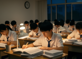 Why East Asian Students Study Harder: A Contest Model Points to Ability Distributions