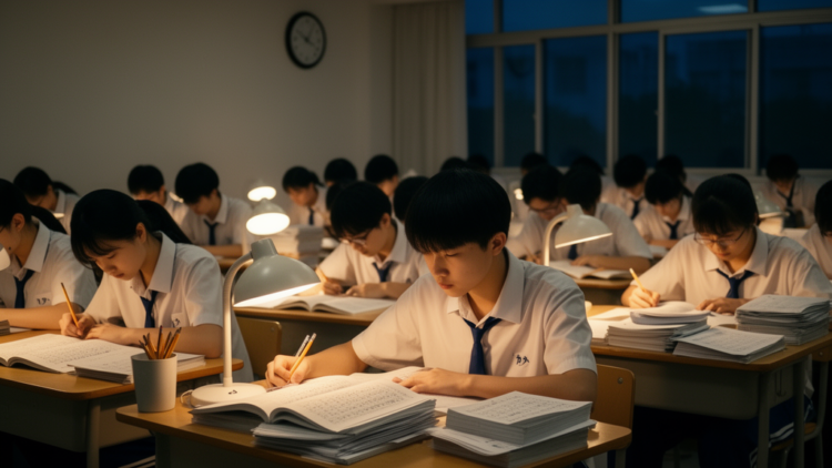 Why East Asian Students Study Harder: A Contest Model Points to Ability Distributions